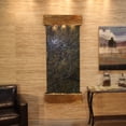 thumbnail image 1 of Adagio Inspiration Falls Fountain - Squared Edge - Rustic Copper Finish - Green Marble, 1 of 2