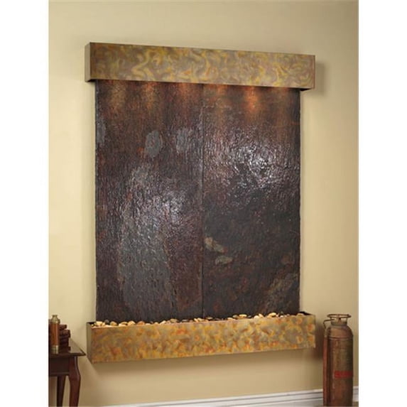 Adagio MRS1004 Majestic River - Rajah Natural Slate Wall Fountain