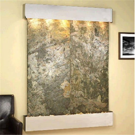 Adagio MRS2002 Majestic River - Green Natural Slate Wall Fountain