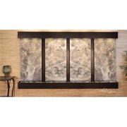 Adagio RFS1508 Regal Falls Square Blackened Copper Magnifico Travertine Wall Fountain