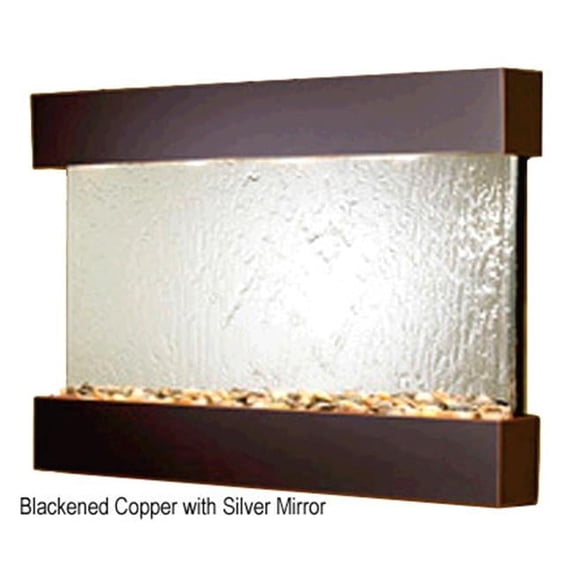 Adagio Reflection Creek - Silver Mirror Wall Fountain