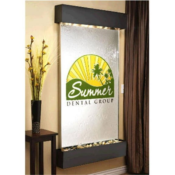 Adagio SFS1540 Summit Falls - Silver Mirror Wall Fountain