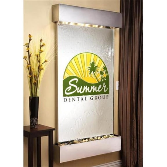 Adagio SFS2040 Summit Falls - Silver Mirror Wall Fountain