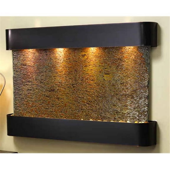 Adagio SSR1504 Sunrise Springs - Rajah Natural Slate Wall Fountain
