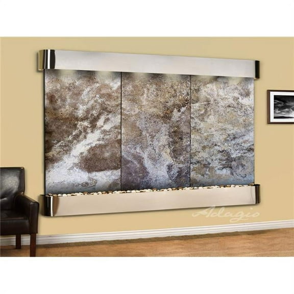 Adagio Solitude River Fountain - Round - Stainless Steel - Choose Options