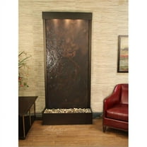 Adagio Tranquil River Fountain - Flush Mount - Antique Bronze - Choose Options