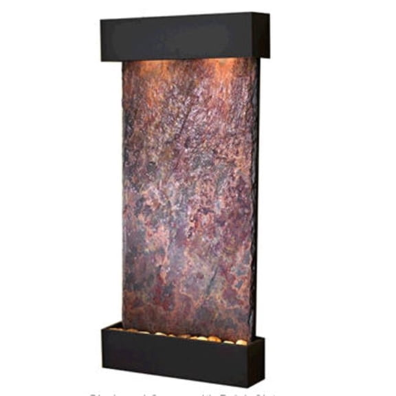 Adagio WCS1504 Whispering Creek - Rajah Natural Slate Wall Fountain