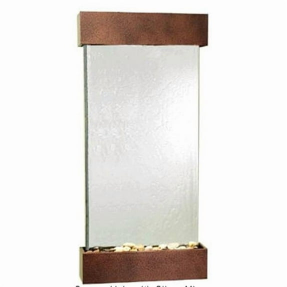 Adagio WCS5040 Whispering Creek - Silver Mirror Wall Fountain