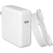 140W Laptop Charger USB C Compatible with All Type C Device, Include Charge Cable 6.6ft/2m, White