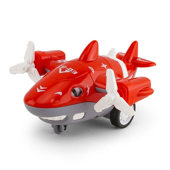 Adakot Airplane Toy Cars for Toddlers 1 2 3 Year Old, Mini Aircraft Toys Car, Christmas Birthday Gifts for Kids Boys Girls, Red