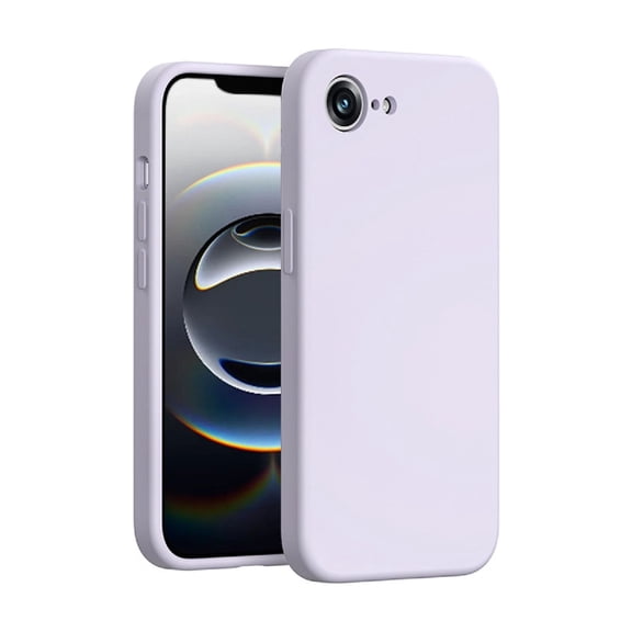 Adakot for iPhone 16e Case 6.1"(2025), Liquid Silicone 3 Layers Full Covered Soft Shockproof Protective Phone Case for Apple iPhone 16e, Purple