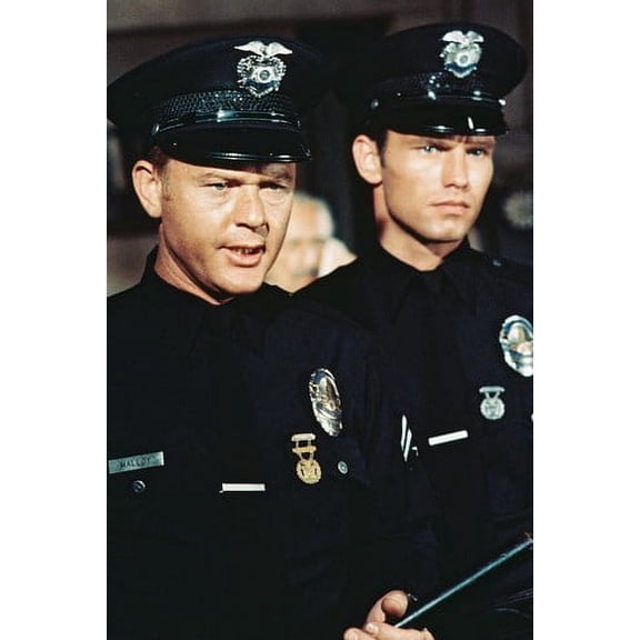 Adam-12 Martin Milner Kent Mccord Police Uniform 24X36 Poster