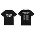 Adam Ant 2024 ANTMUSIC Tour Black Tshirt Twosided All Size Uni