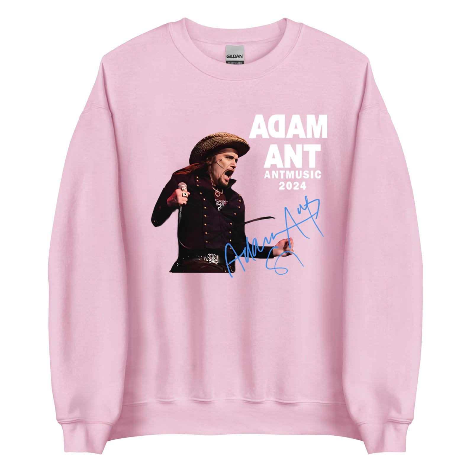 Adam Ant Autumn 2024 UK ANTMUSIC Tour Unisex T-Shirt All Size S To 4XL ...