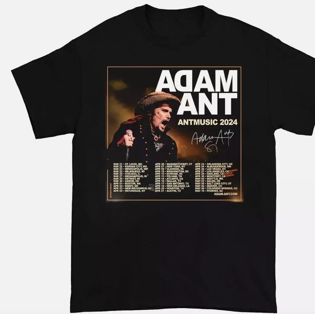Adam Ant Autumn 2024 Unisex TShirt