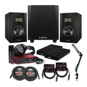 مكبرات صوت Adam Audio T5V Studio Monitor مع حزمة صوت Nearfield نشطة قوية