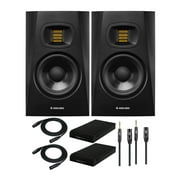 Adam Audio T8V 8-Inch Powered Studio Monitor (2-Pack) with Pads and Cables