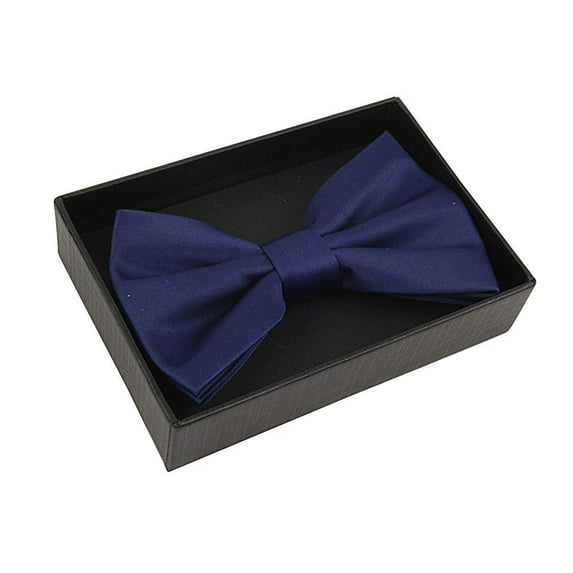 Adam Baker BT Men's Classic Pre-Tied Formal Bow Tie - Navy