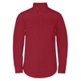 thumbnail image 1 of Adam Baker Boy's Regular Fit 4-Way Stretch Long Sleeve Solid Dress Shirt - Colors, 1 of 2