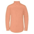 thumbnail image 1 of Adam Baker Boy's Regular Fit 4-Way Stretch Long Sleeve Solid Dress Shirt - Colors, 1 of 2