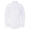 thumbnail image 1 of Adam Baker Boy's SH9801-B- 4-Way Stretch Slim Fit Dress Shirt, White, 16, 1 of 2