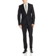 thumbnail image 1 of Adam Baker Creative Men's CT101 2 Piece Slim Fit Suit - Black - 46R, 1 of 4