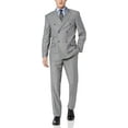 thumbnail image 1 of Adam Baker Designed, Men's 2-Piece Double Breasted Suit - Light Grey - 60R, 1 of 5