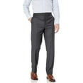 thumbnail image 1 of Adam Baker Designed, Men's 61302 Slim-Fit Flat-Front Dress Pants, Grey, 30x30, 1 of 2