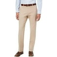 thumbnail image 1 of Adam Baker Designed, Men's 61328 Slim-Fit Flat-Front Dress Pants, Tan, 38x32, 1 of 2