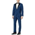 thumbnail image 1 of Adam Baker Mens Regular Fit Two-Piece Peak Lapel Tuxedo Suit, 1 of 6