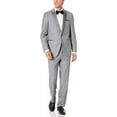 thumbnail image 1 of Adam Baker Mens Regular Fit Two-Piece Peak Lapel Tuxedo Suit, 1 of 5