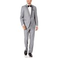 thumbnail image 1 of Adam Baker Mens Regular Fit Two-Piece Peak Lapel Tuxedo Suit, 1 of 5
