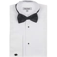 thumbnail image 1 of Adam Baker Men's 1923 Slim Fit Wingtip Collar French Cuff Tuxedo Shirt - White - 18 2-3, 1 of 1