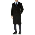 thumbnail image 1 of Adam Baker Men's Topcoat, Single Breasted Luxury Wool Full Length Topcoat for Men, 1 of 4