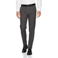 thumbnail image 1 of Adam Baker Men's Slim-Fit Flat-Front 100% Wool Dress Pants - Colors, 1 of 2