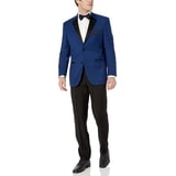 Adam Baker Men's Classic & Slim Fit Two-Piece Formal Tuxedo Suit ...