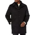 thumbnail image 1 of Adam Baker Men's Coat, Wool Coat, Wool Blend Classic Fit Overcoat - Top Coat with Bib, Big & Tall Sizes, Formal & Casual Coat, 1 of 6