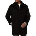 thumbnail image 1 of Adam Baker Men's Coat, Wool Coat, Wool Blend Classic Fit Overcoat - Top Coat with Bib, Big & Tall Sizes, Formal & Casual Coat, 1 of 5