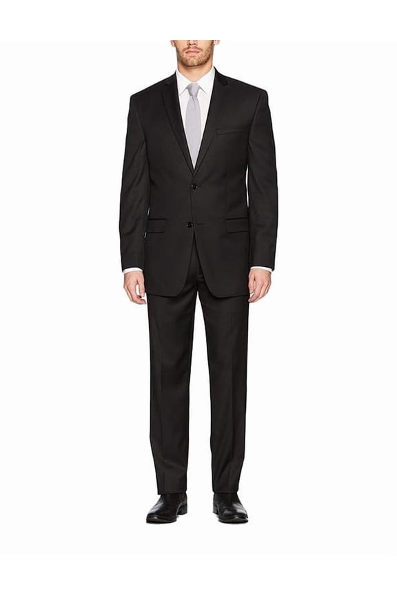 Men's Double-Breasted Wool 2-Piece Suit Set - Extreme Slim Fit, Luxury Jacket and Trousers, Multiple Colors