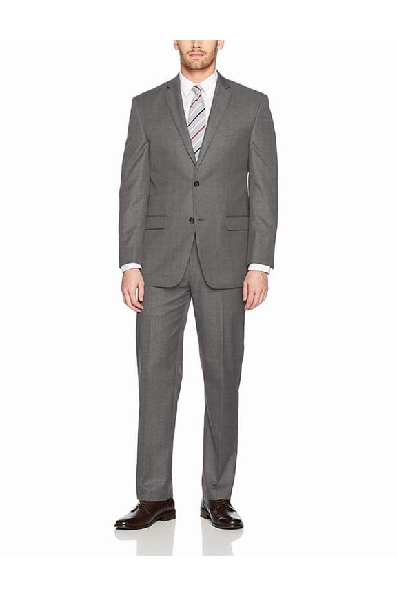 Men's Double-Breasted Wool 2-Piece Suit Set - Extreme Slim Fit, Luxury Jacket and Trousers, Multiple Colors