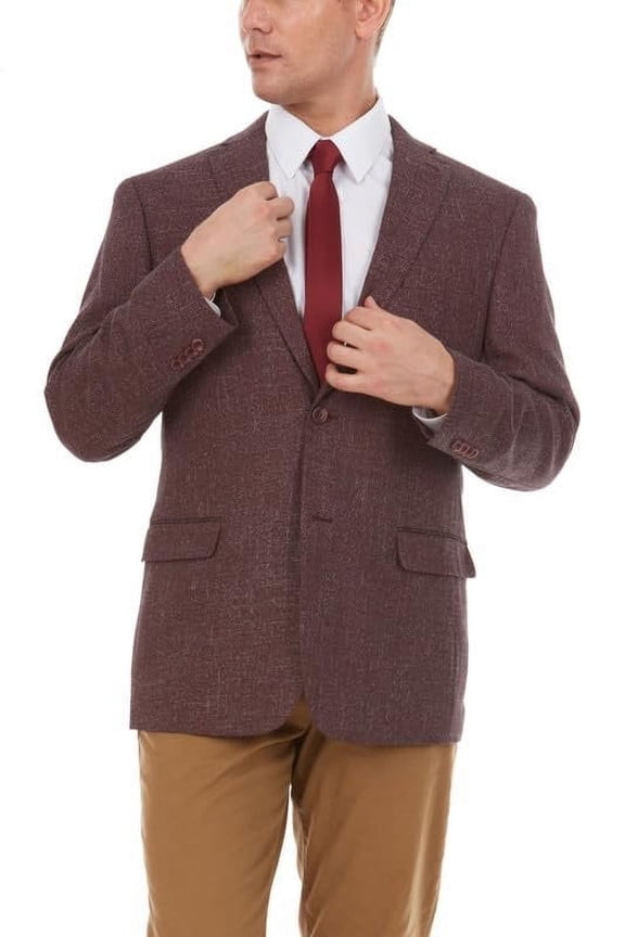 Men's Modern Fit Single Breasted Sport Coat