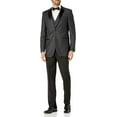 thumbnail image 1 of Adam Baker Men's Lot: 6-2501 3-Piece Slim Fit Tuxedo Set - Black - 46L, 1 of 6