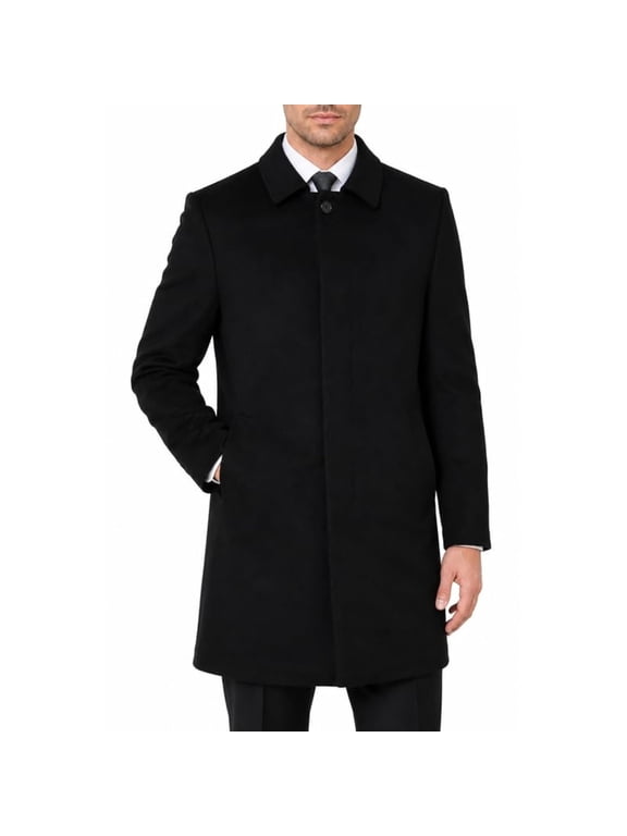 Men's Northfall Classic Fit Wool Blend Insulated Winter Overcoat