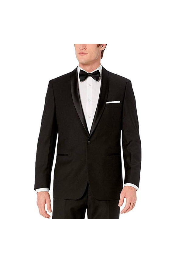 Men's Tuxedo Jacket Slim Fit Shawl Collar Tuxedo Jackets for Men for Wedding, Business, Prom & Formal Wear - Tuxedo Separates