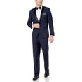 thumbnail image 1 of Adam Baker Men's Modern Fit Two-Piece Shawl Lapel Tuxedo Suit, 1 of 5