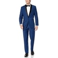 thumbnail image 1 of Adam Baker Men's Modern Fit Two-Piece Shawl Lapel Tuxedo Suit, 1 of 5