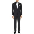 thumbnail image 1 of Adam Baker Men's Modern & Slim Fit Two-Piece Notch Lapel Tuxedo Suit, 1 of 3