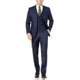 thumbnail image 1 of Adam Baker Mens V0177 Slim Fit 3-Piece Suit Set - Indigo - 40R, 1 of 7