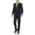 thumbnail image 1 of Adam Baker Montefino Men's S403912H-403997 Slim Fit 100% Merino Wool Suit - Navy - 44R, 1 of 2