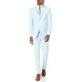 thumbnail image 1 of Adam Baker West End by Men's 910380 Slim Fit 3-Piece Peak Lapel Formal Tuxedo Suit - Cobalt - 42S, 1 of 6